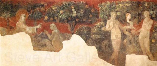 UCCELLO, Paolo Creation of Eve and Original Spain oil painting art